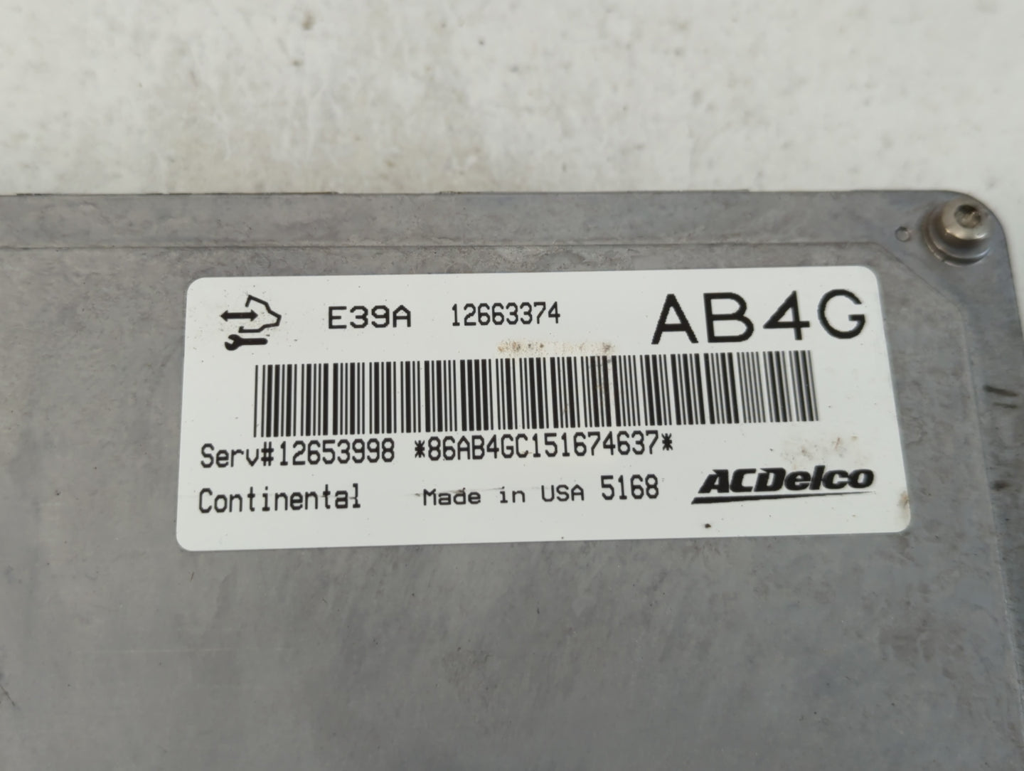 2013-2016 Buick Regal PCM Engine Control Computer ECU ECM PCU OEM P/N:12663374 12653998 Fits Fits 2013 2014 2015 2016 OEM Us