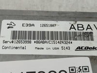 2013-2016 Buick Verano PCM Engine Control Computer ECU ECM PCU OEM P/N:12651807 12653998 Fits Fits 2013 2014 2015 2016 OEM U
