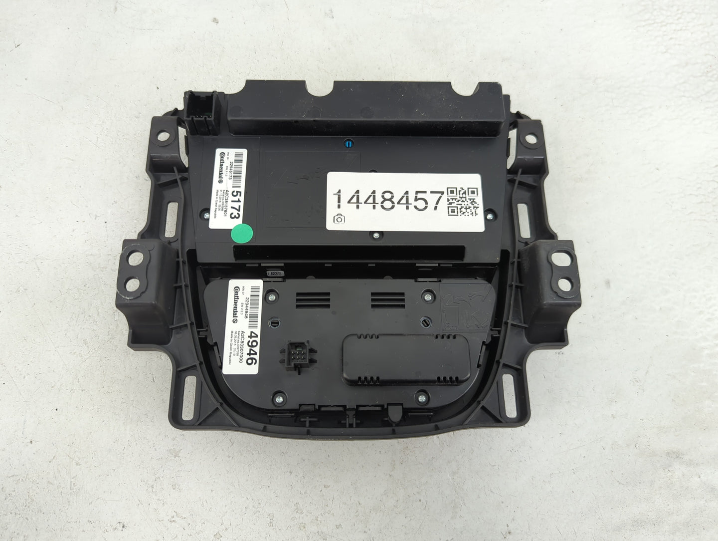 2012-2017 Buick Verano Climate Control Module Temperature AC/Heater Replacement P/N:22945173 A2C38137601 Fits OEM Used Auto 