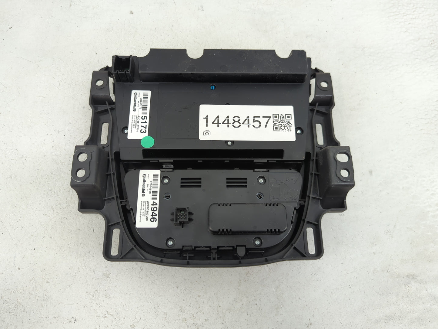 2012-2017 Buick Verano Climate Control Module Temperature AC/Heater Replacement P/N:22945173 A2C38137601 Fits OEM Used Auto 