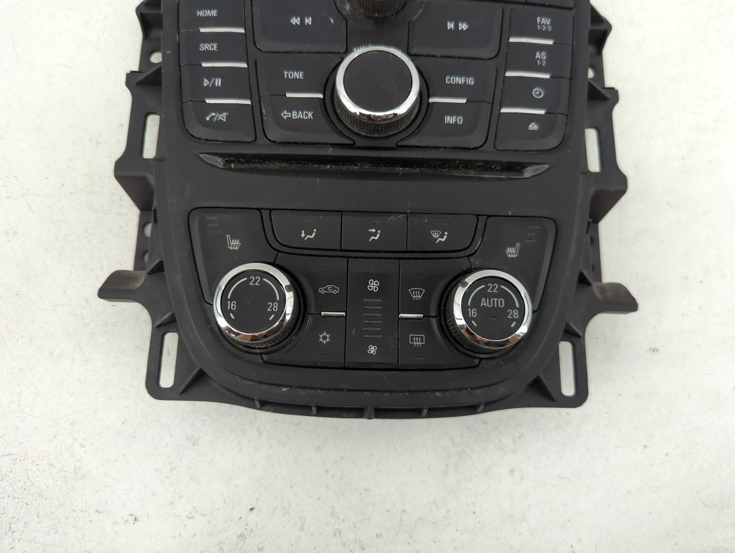 2012-2017 Buick Verano Climate Control Module Temperature AC/Heater Replacement P/N:22945173 A2C38137601 Fits OEM Used Auto 