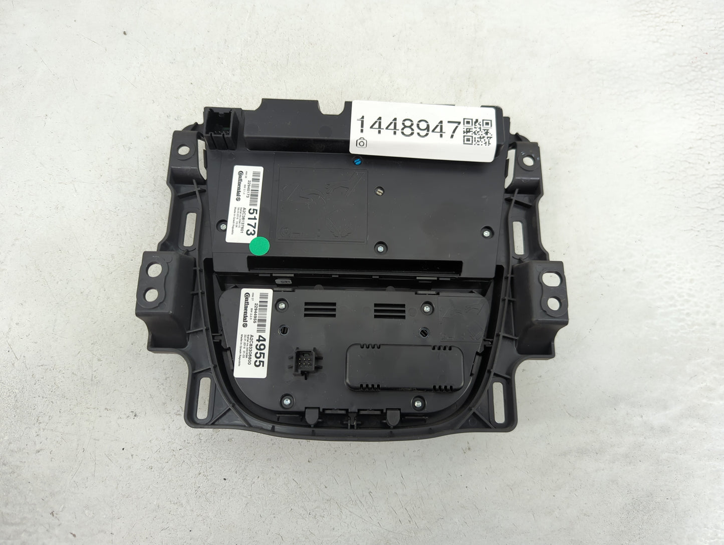 2012-2017 Buick Verano Climate Control Module Temperature AC/Heater Replacement P/N:22945173 A2C38137601 Fits OEM Used Auto 