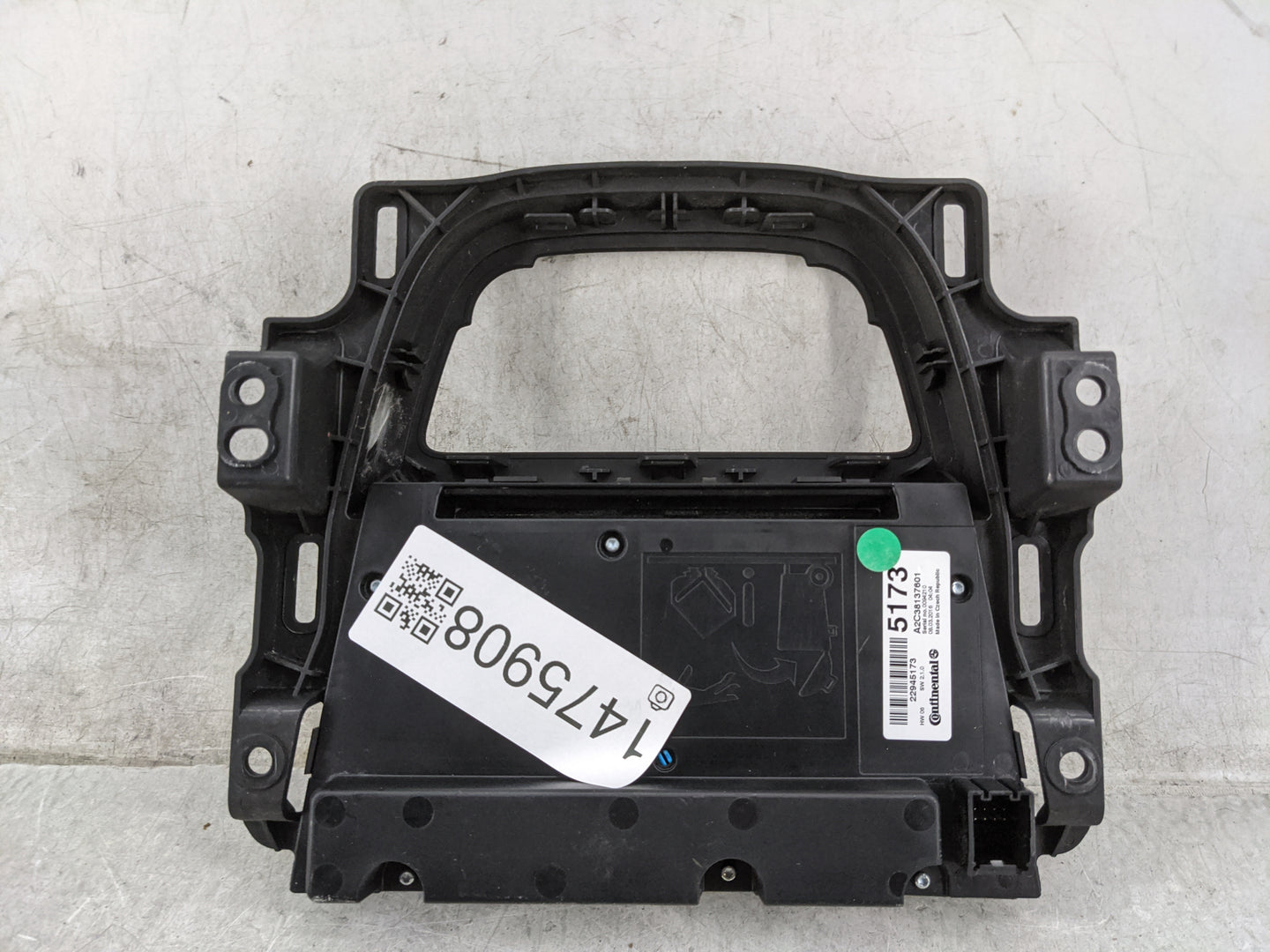 2012-2017 Buick Verano Radio Control Panel 1475908 - Oemusedautoparts1.com