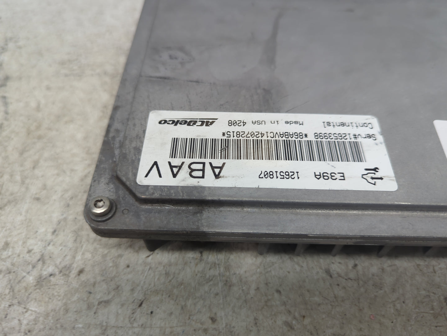 2013-2016 Buick Verano PCM Engine Control Computer ECU ECM PCU OEM P/N:12651807 12653998 Fits Fits 2013 2014 2015 2016 OEM U