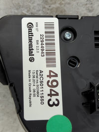 2012-2017 Buick Verano Climate Control Module Temperature AC/Heater Replacement P/N:22944943 A2C50111550 Fits OEM Used Auto 