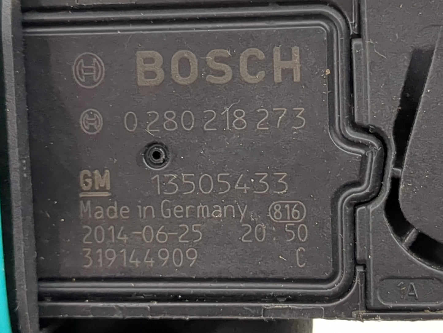 2012-2016 Buick Verano Mass Air Flow Meter Maf 1485446 - Oemusedautoparts1.com