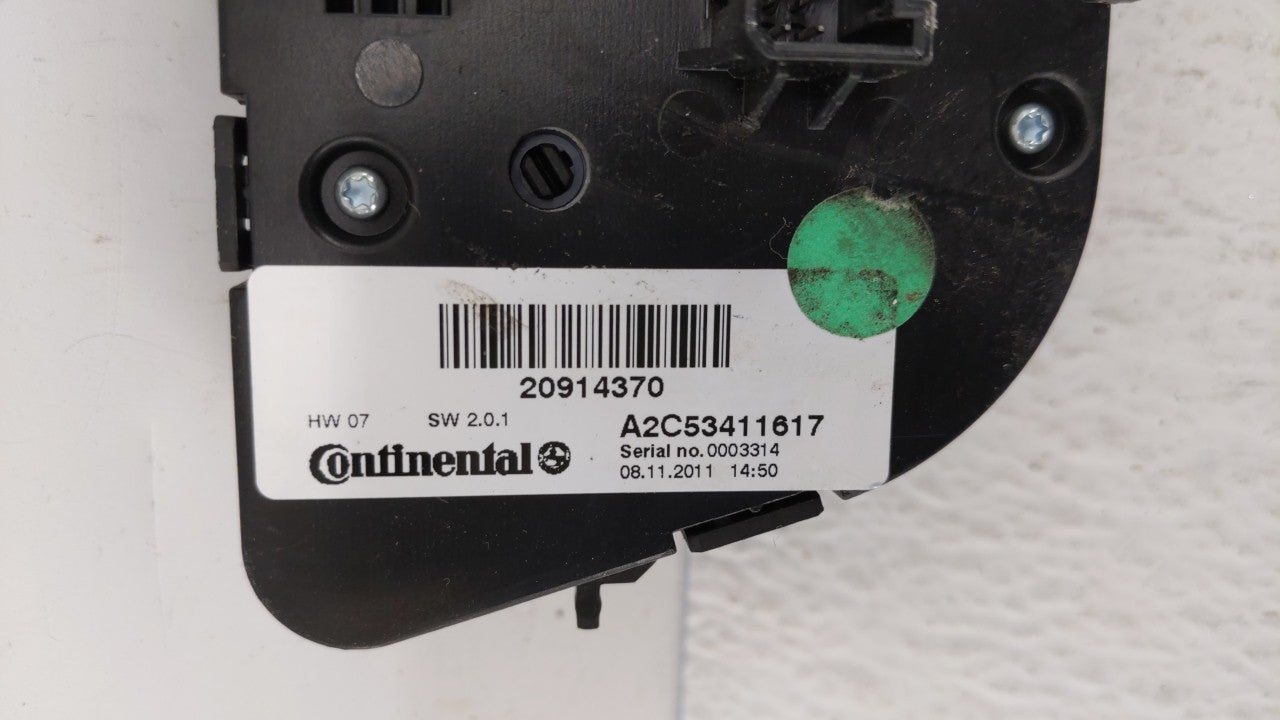 2012-2017 Buick Verano Climate Control Module Temperature AC/Heater Replacement P/N:22944943 22945173 Fits OEM Used Auto Par