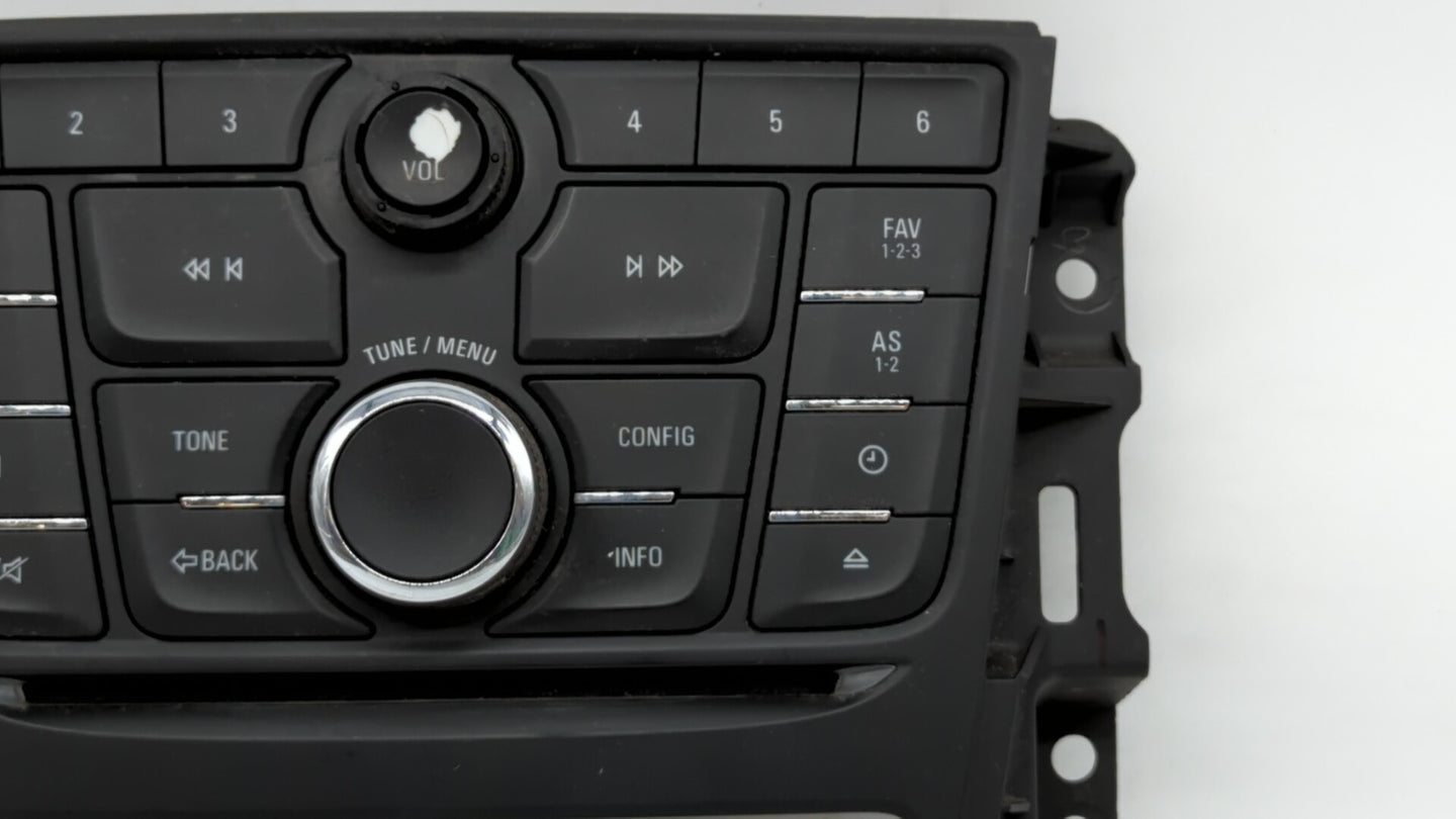 Buick Verano Radio Control Panel - Oemusedautoparts1.com
