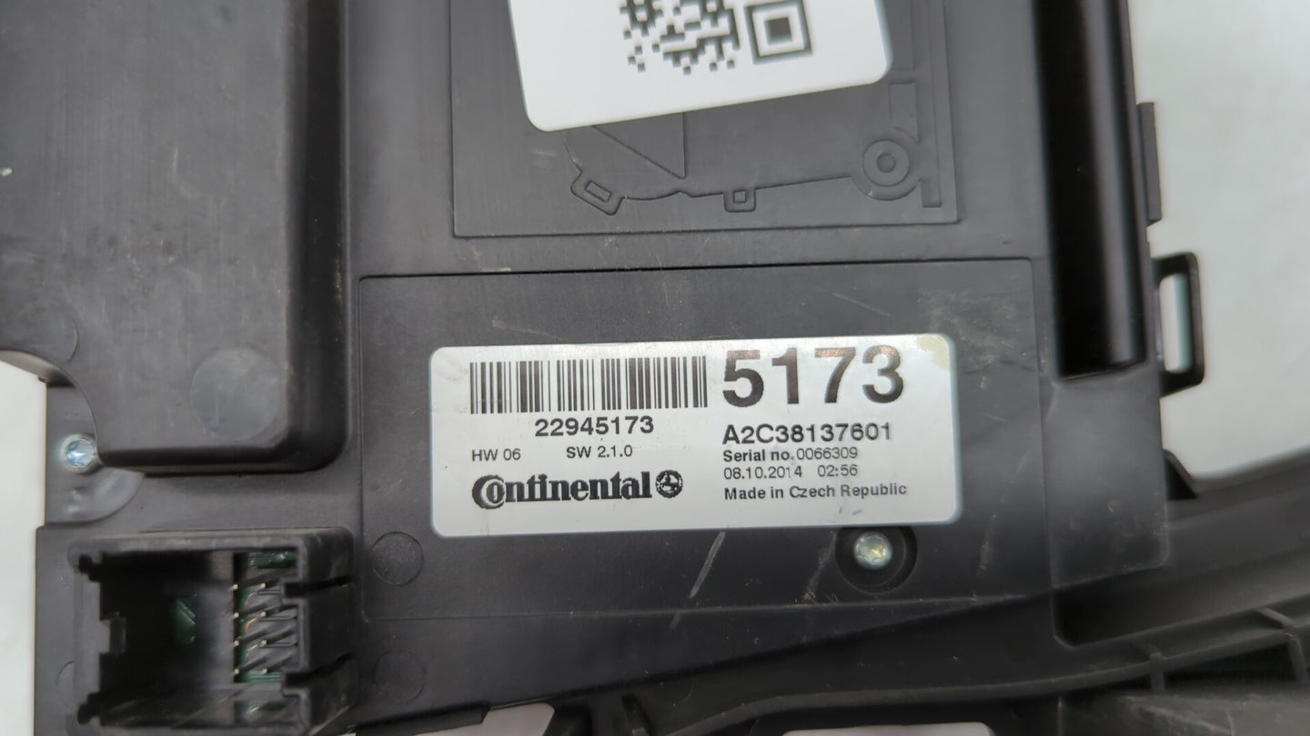 Buick Verano Radio Control Panel - Oemusedautoparts1.com