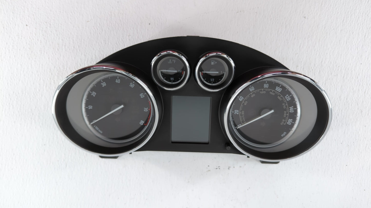2014-2015 Buick Verano Instrument Cluster Speedometer Gauges P/N:22993180 Fits Fits 2014 2015 OEM Used Auto Parts - Oemuseda