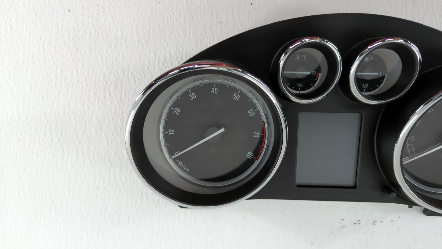 2014-2015 Buick Verano Instrument Cluster Speedometer Gauges P/N:22993180 Fits Fits 2014 2015 OEM Used Auto Parts - Oemuseda