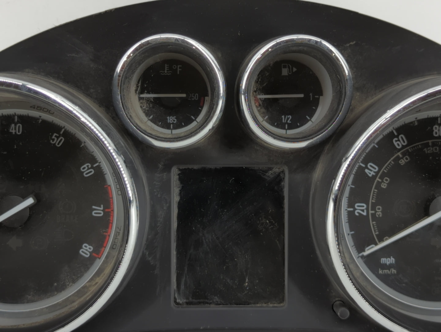 2014-2015 Buick Verano Instrument Cluster Speedometer Gauges P/N:23316331 769323-050U, 22993180 Fits Fits 2014 2015 OEM Used