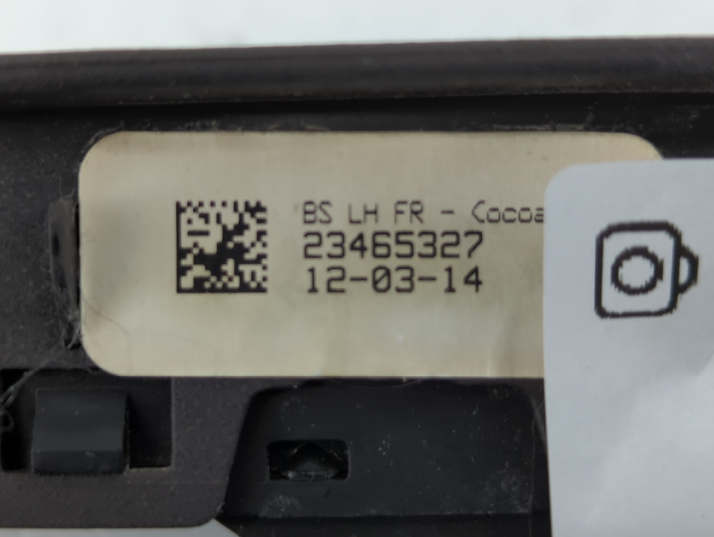 2015-2017 Buick Verano Master Power Window Switch Replacement Driver Side Left P/N:23465327 Fits Fits 2015 2016 2017 OEM Use
