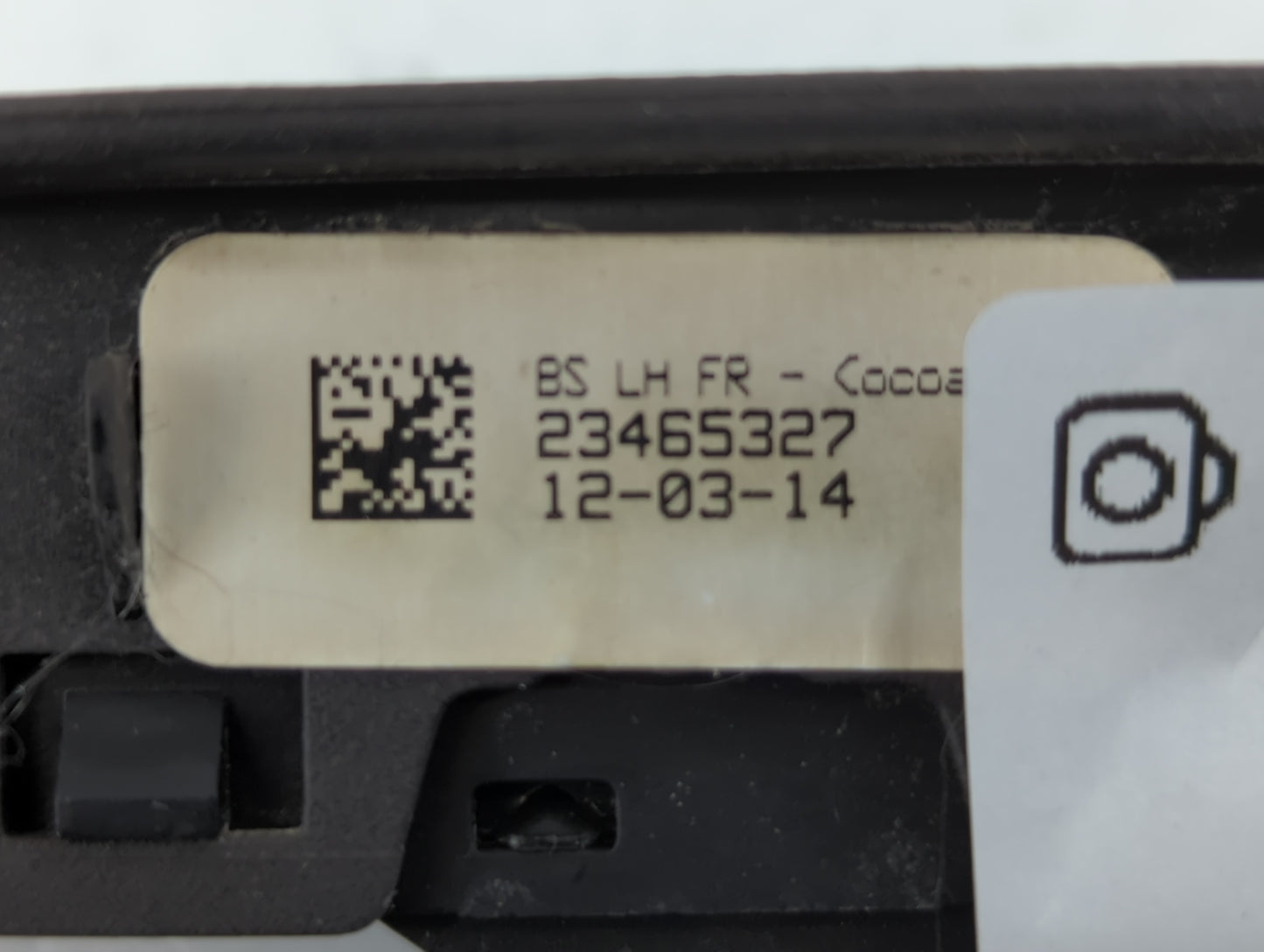 2015-2017 Buick Verano Master Power Window Switch Replacement Driver Side Left P/N:23465327 Fits Fits 2015 2016 2017 OEM Use