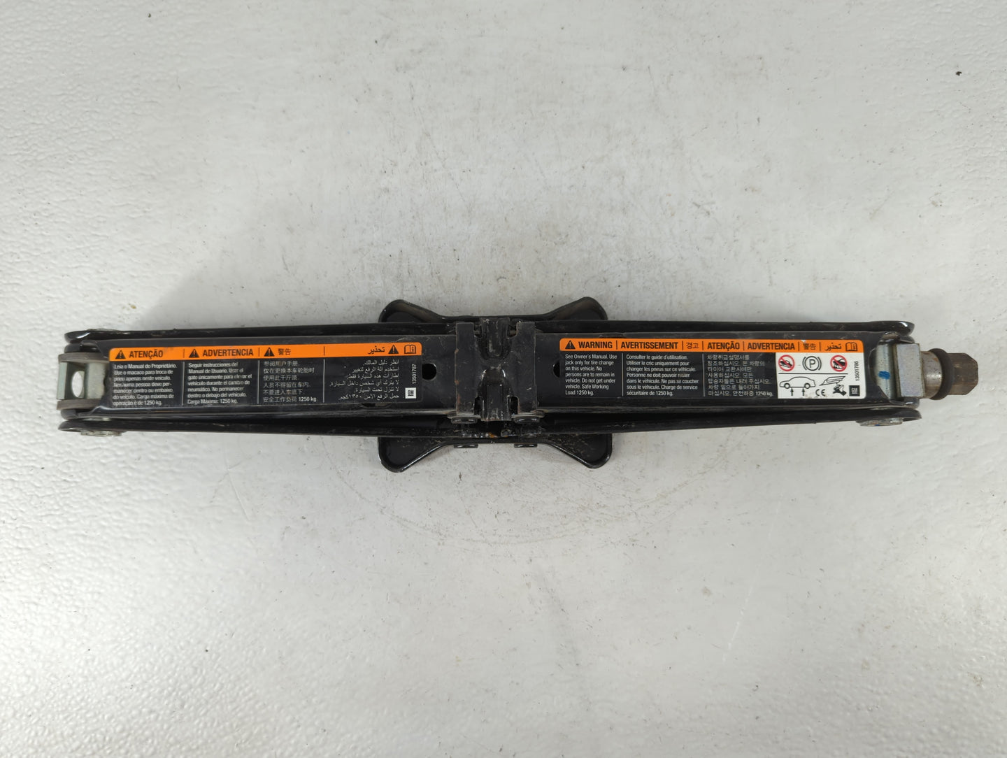 2015 Buick Verano Spare Scissor Car Jack - Oemusedautoparts1.com