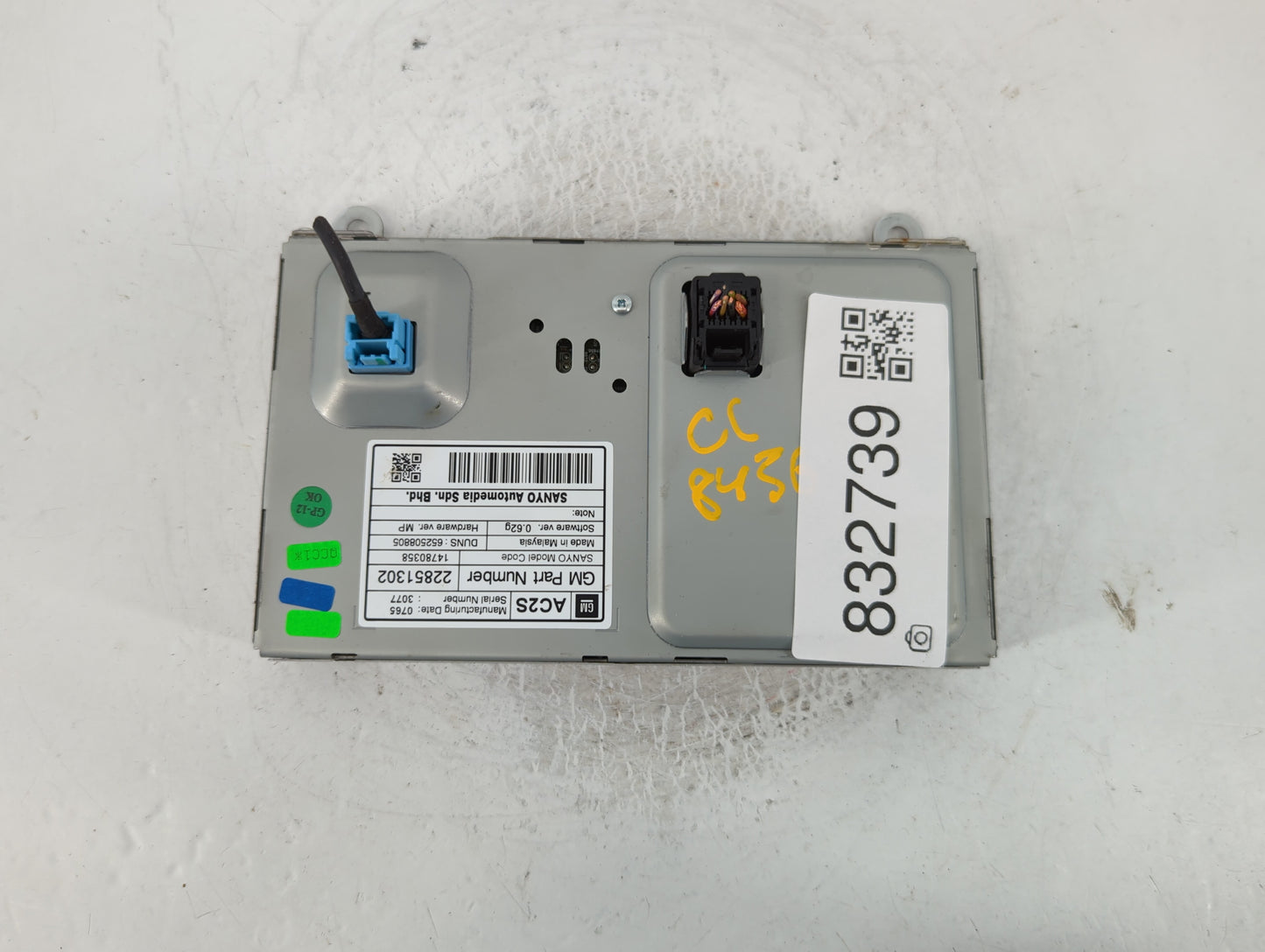 2012-2017 Buick Verano Information Display Screen - Oemusedautoparts1.com