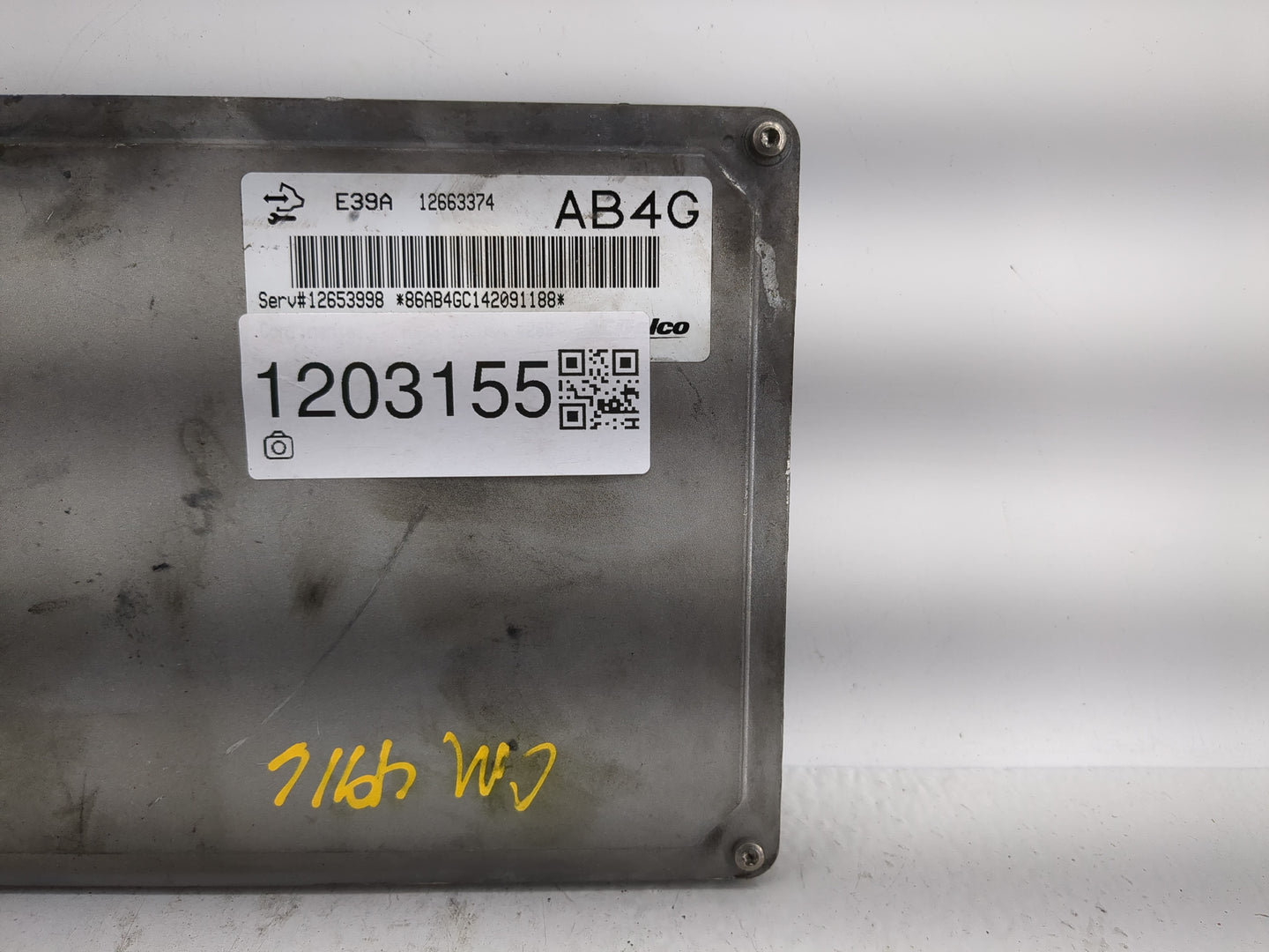 2013-2015 Cadillac Ats PCM Engine Control Computer ECU ECM PCU OEM P/N:12663374 Fits Fits 2013 2014 2015 2016 OEM Used Auto 