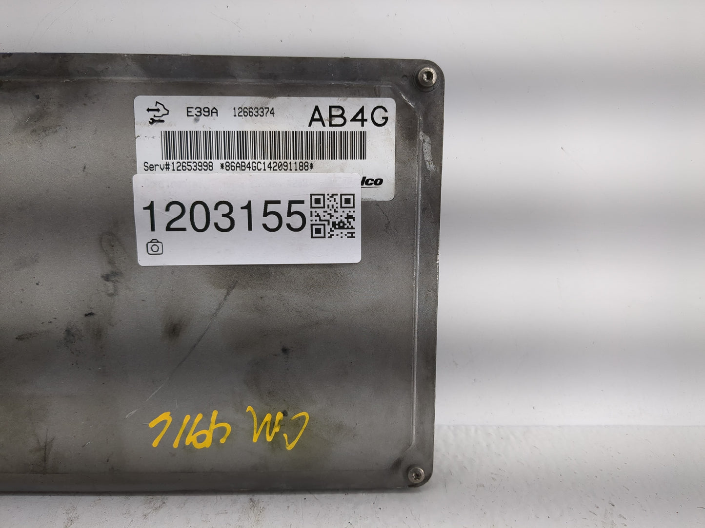 2013-2015 Cadillac Ats PCM Engine Control Computer ECU ECM PCU OEM P/N:12663374 Fits Fits 2013 2014 2015 2016 OEM Used Auto 