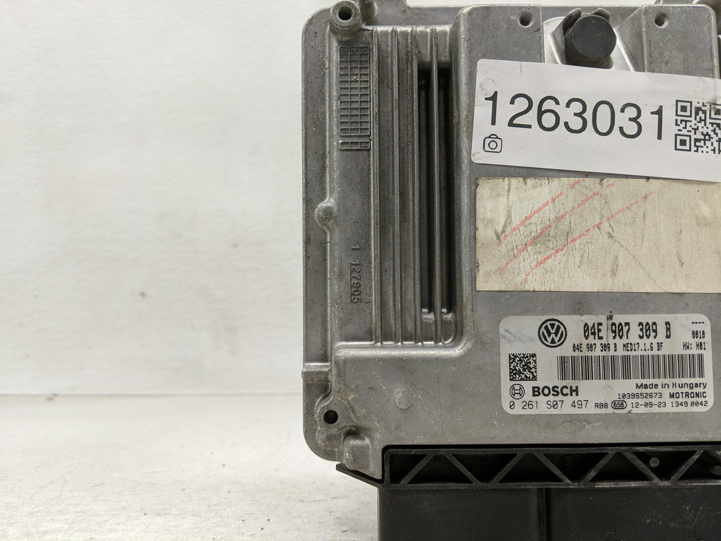 2013-2015 Cadillac Ats PCM Engine Control Computer ECU ECM PCU OEM P/N:04E 907 309 B Fits Fits 2013 2014 2015 2016 OEM Used 