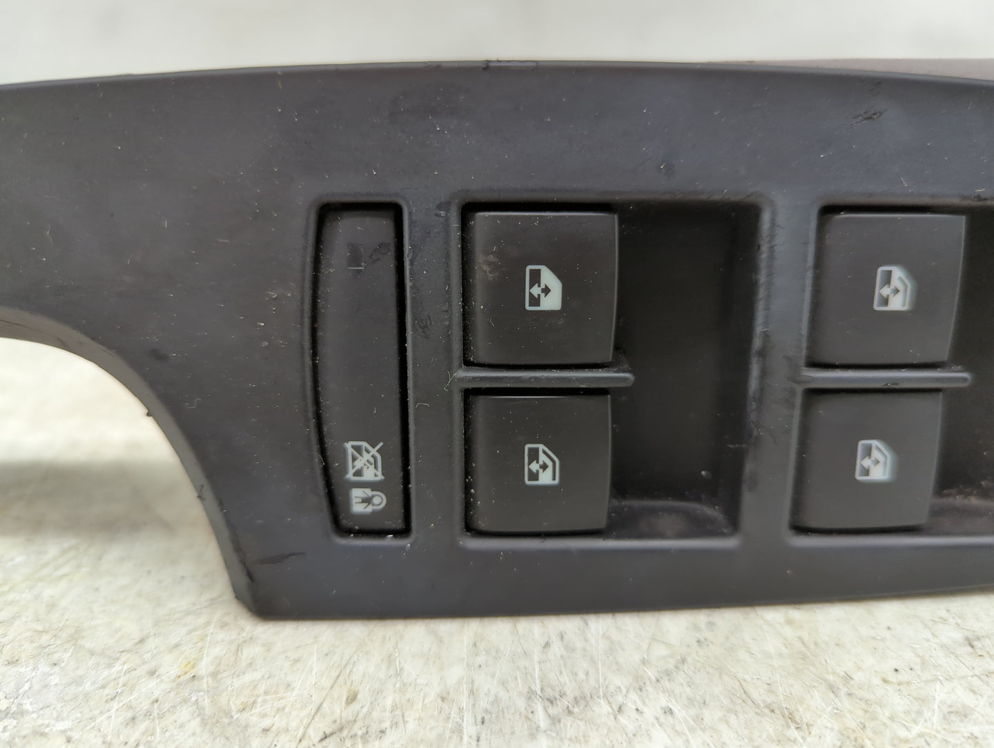 2013-2014 Cadillac Ats Master Power Window Switch Replacement Driver Side Left P/N:92259977 Fits OEM Used Auto Parts - Oemus