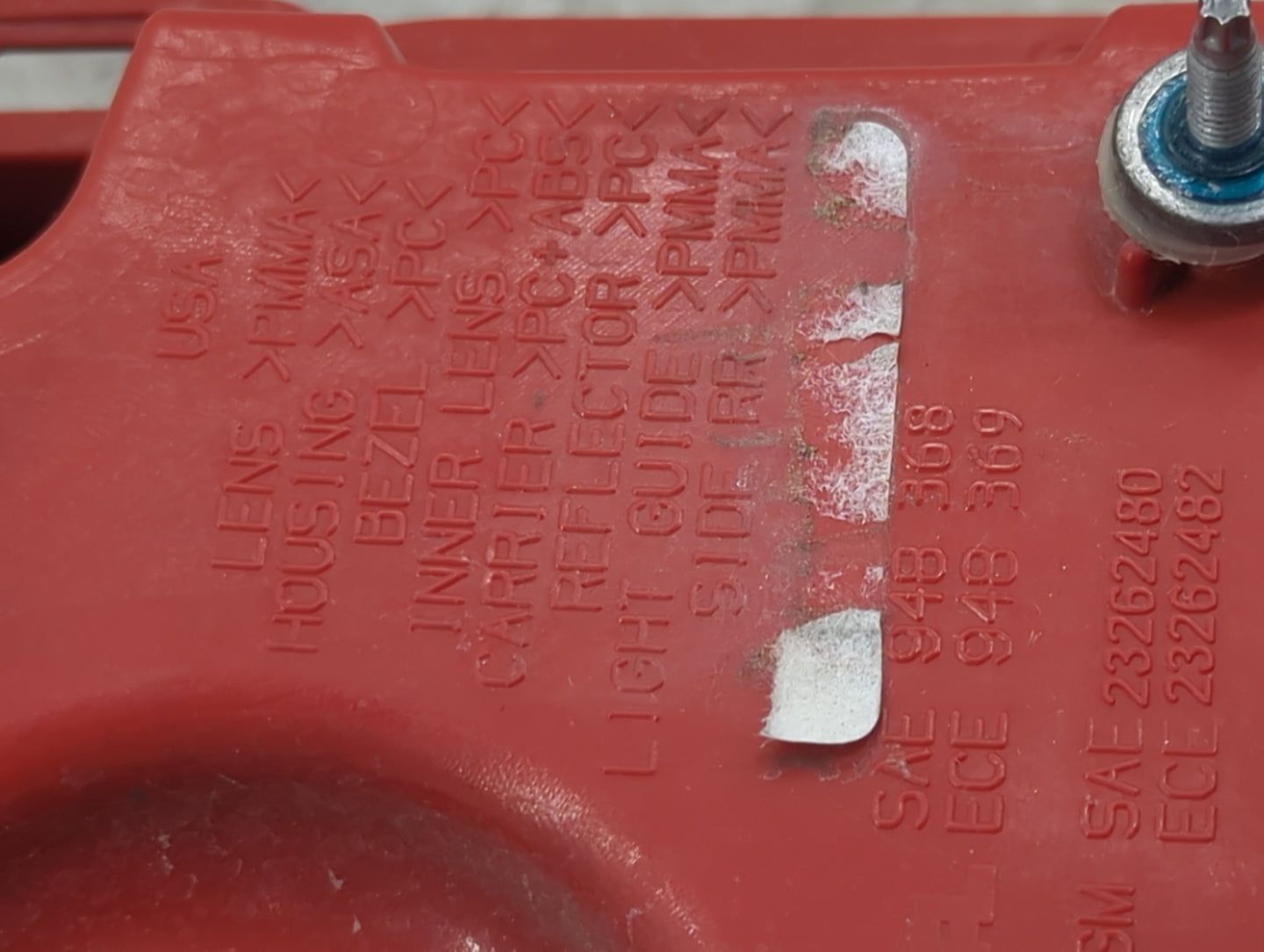 2013-2018 Cadillac Ats Tail Light Assembly Driver Left OEM Fits Fits 2013 2014 2015 2016 2018 OEM Used Auto Parts - Oemuseda
