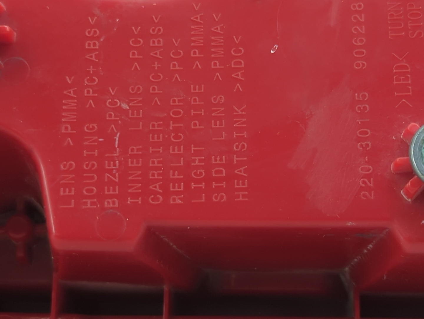 2013-2018 Cadillac Ats Tail Light Assembly Driver Left OEM P/N:220-30135 Fits Fits 2013 2014 2015 2016 2018 OEM Used Auto Pa