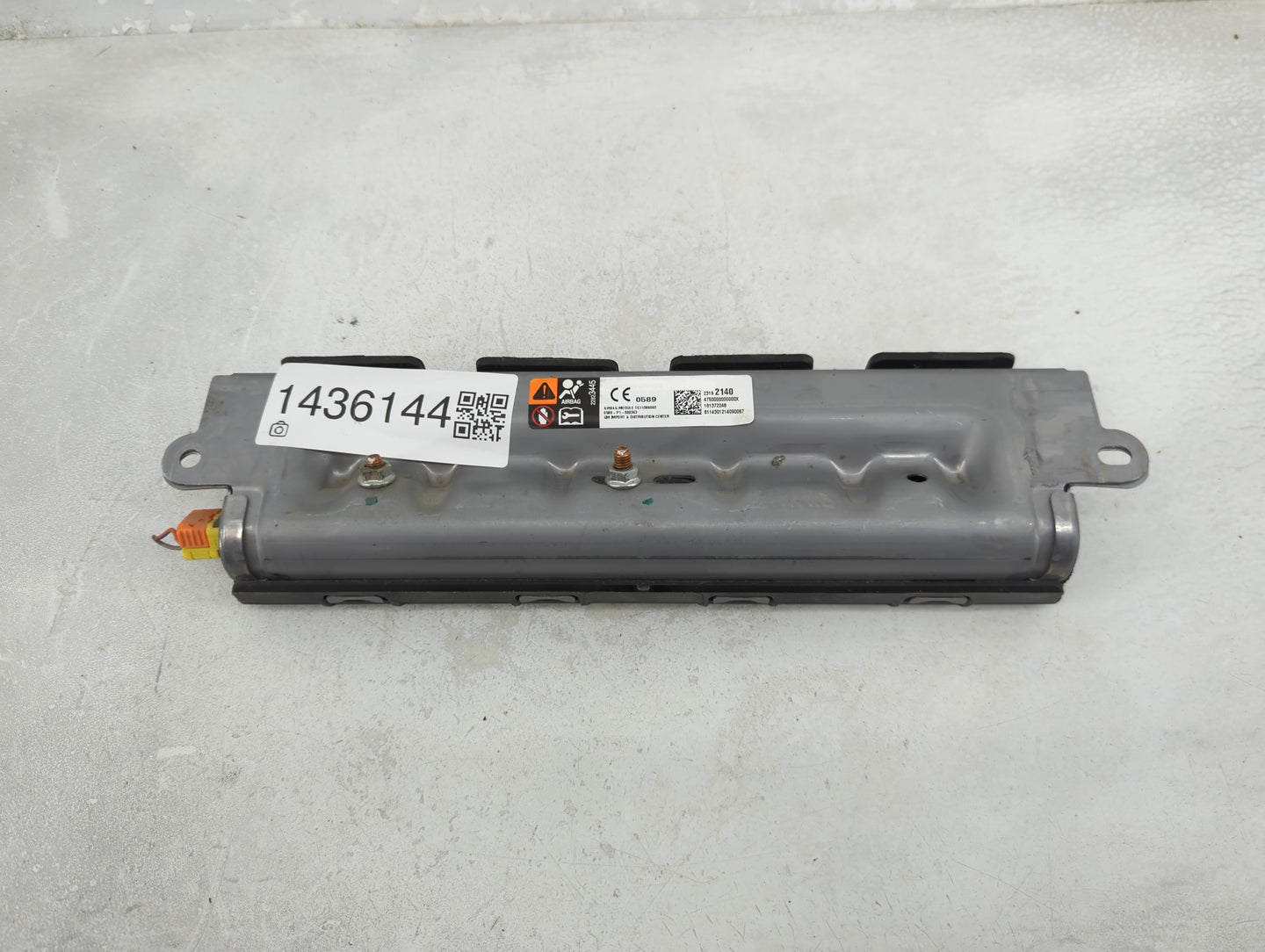 2015 Cadillac Ats Air Bag Passenger Right Dashboard OEM P/N:22823445 TG11D06002, 0589-P1-000363, 161372248, 6114301214090067
