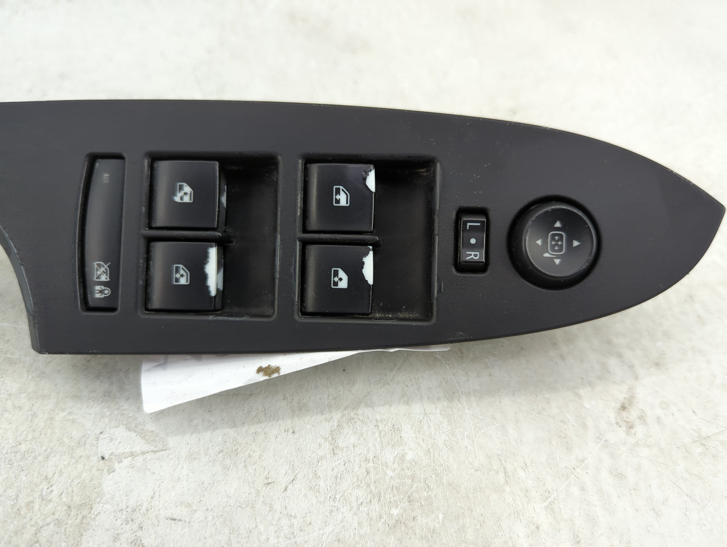 2015 Cadillac Ats Passenger Right Power Window Switch 23441475 - Oemusedautoparts1.com