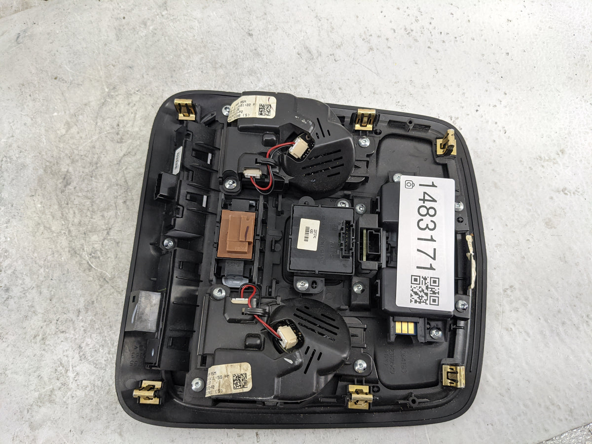 2015 Cadillac Ats Overhead Roof Console Black - Oemusedautoparts1.com