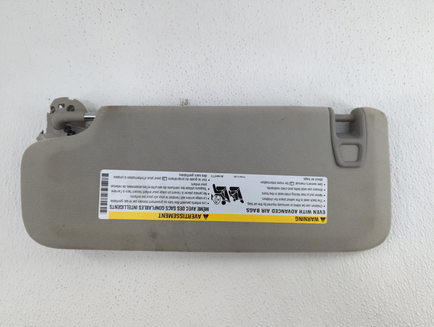 2014-2018 Cadillac Ats Sun Visor Shade Replacement Passenger Right Mirror Fits Fits 2014 2015 2016 2017 2018 2019 OEM Used A