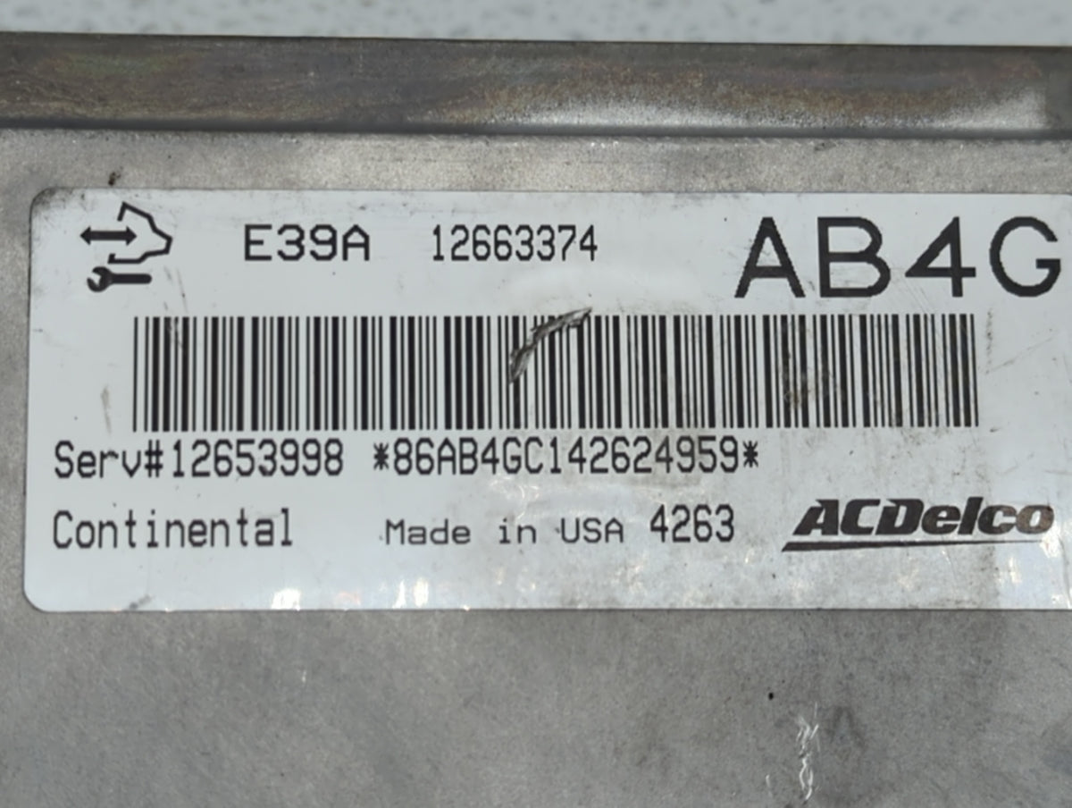 2015 Cadillac Ats PCM Engine Control Computer ECU ECM PCU OEM OEM Used Auto Parts - Oemusedautoparts1.com