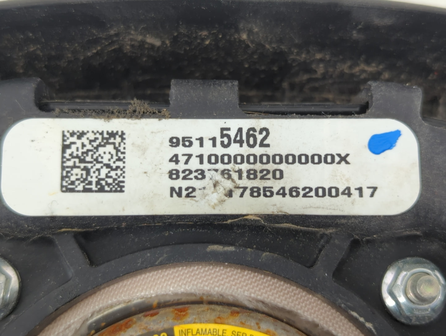 2015 Cadillac Ats Air Bag Driver Left Steering Wheel Mounted P/N:VZPE6172737 Fits OEM Used Auto Parts - Oemusedautoparts1.co