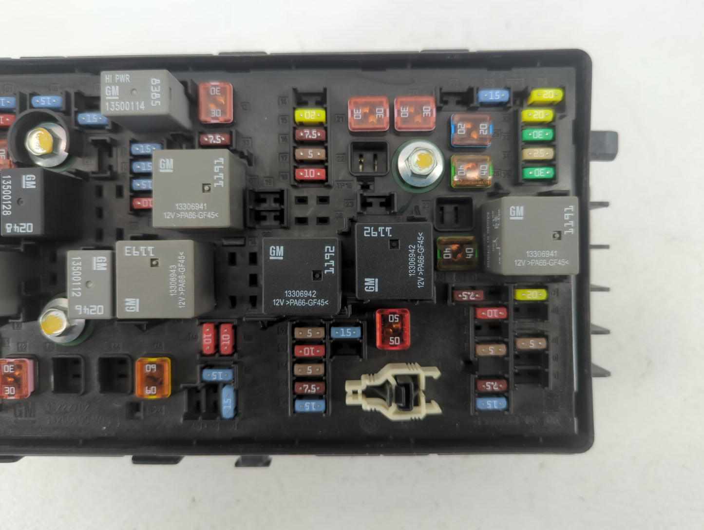 2013-2015 Cadillac Ats Fusebox Fuse Box Panel Relay Module P/N:95216200_02 Fits Fits 2013 2014 2015 OEM Used Auto Parts - Oe
