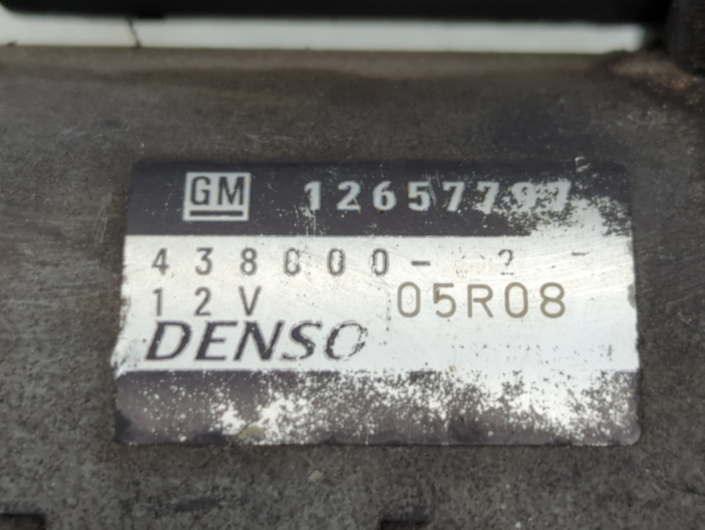 2013-2015 Cadillac Ats Car Starter Motor Solenoid OEM P/N:12657797 438000-1270 Fits OEM Used Auto Parts - Oemusedautoparts1.
