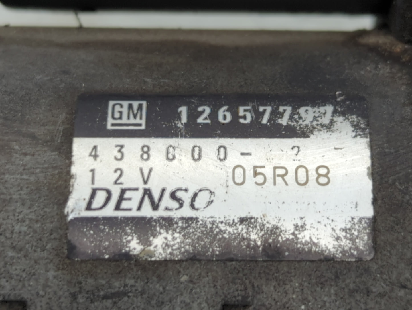 2013-2015 Cadillac Ats Car Starter Motor Solenoid OEM P/N:12657797 438000-1270 Fits OEM Used Auto Parts - Oemusedautoparts1.