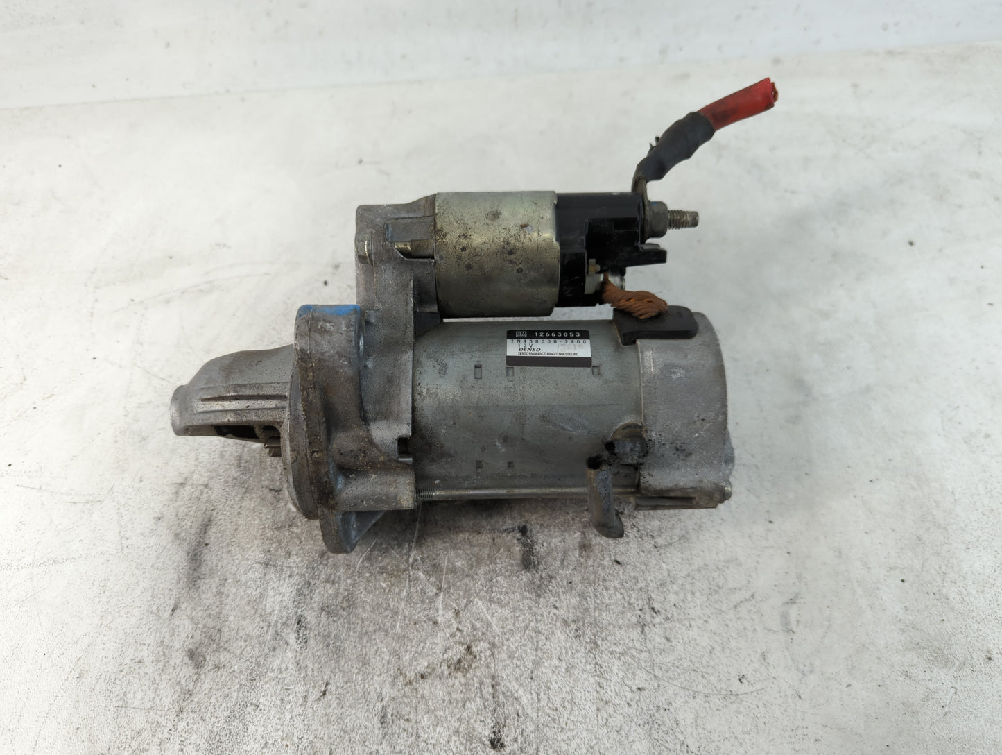 2015 Cadillac Ats Car Starter Motor Solenoid OEM P/N:TN438000-2400 12663053 Fits Fits 2016 2017 2018 2019 OEM Used Auto Part