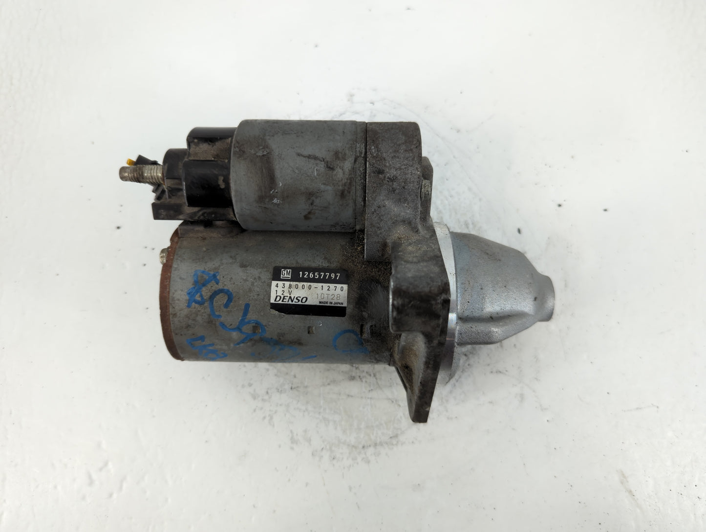 2013-2015 Cadillac Ats Car Starter Motor Solenoid OEM P/N:12657797 438000-1270 Fits OEM Used Auto Parts - Oemusedautoparts1.