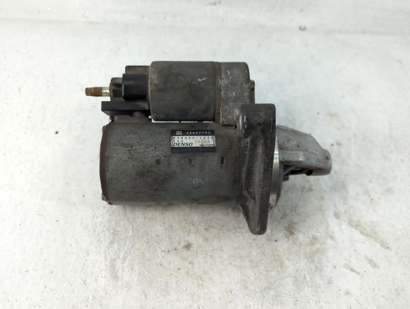 2015 Cadillac Ats Car Starter Motor Solenoid OEM P/N:12657797 438000-1270 Fits Fits 2016 2017 2018 2019 OEM Used Auto Parts 