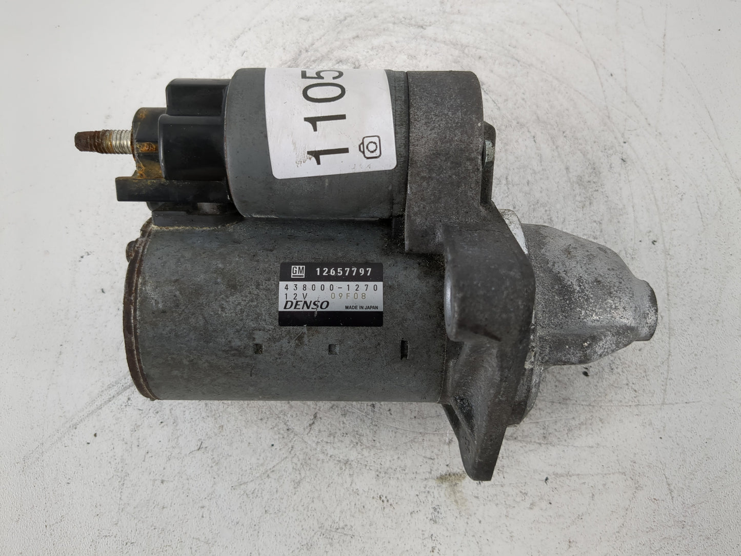 2014-2015 Cadillac Cts Car Starter Motor Solenoid OEM P/N:438000-1270 12657797 Fits OEM Used Auto Parts - Oemusedautoparts1.