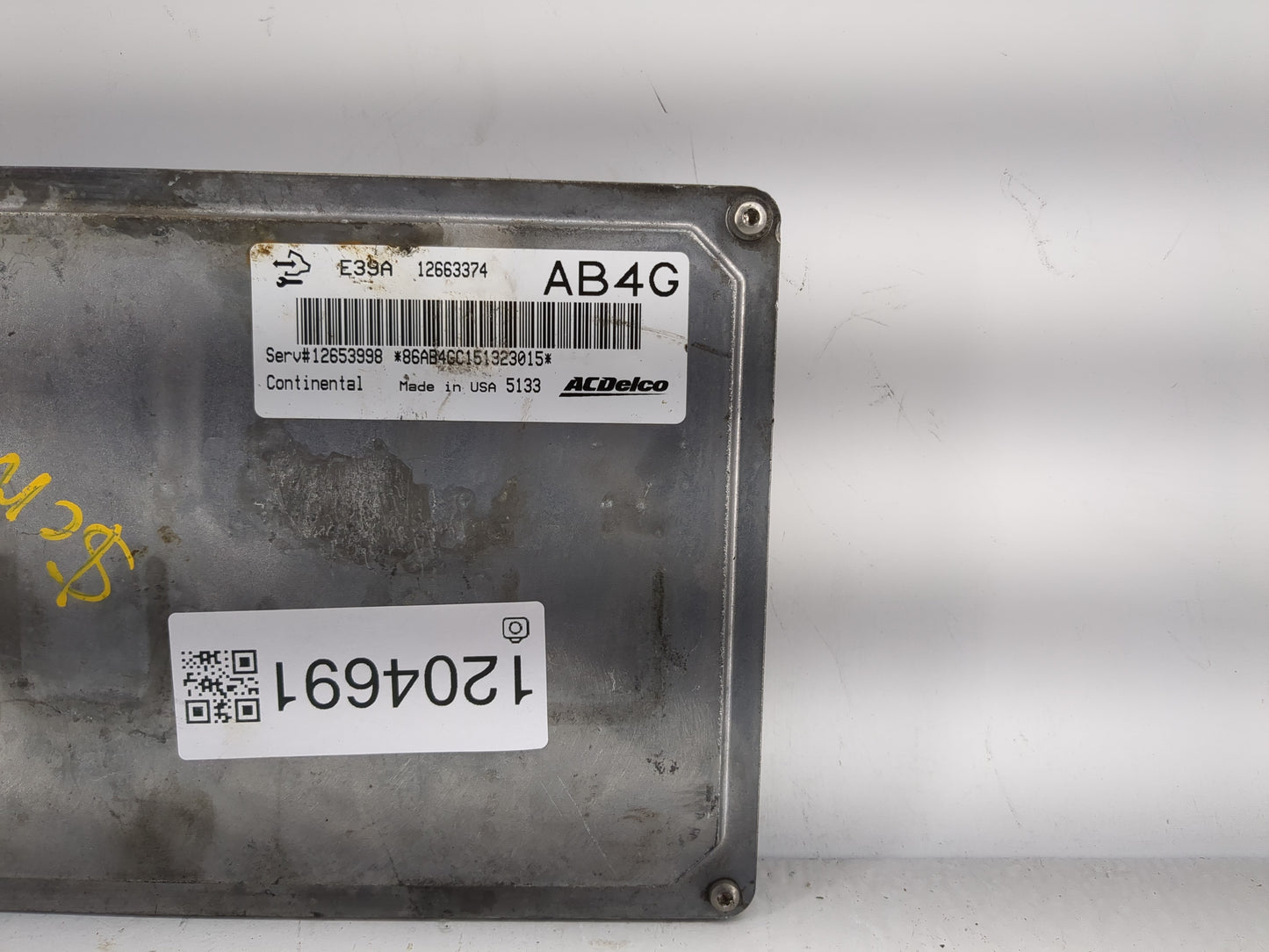 2014-2015 Cadillac Cts PCM Engine Control Computer ECU ECM PCU OEM P/N:E39A 12663374 Fits Fits 2013 2014 2015 2016 OEM Used 