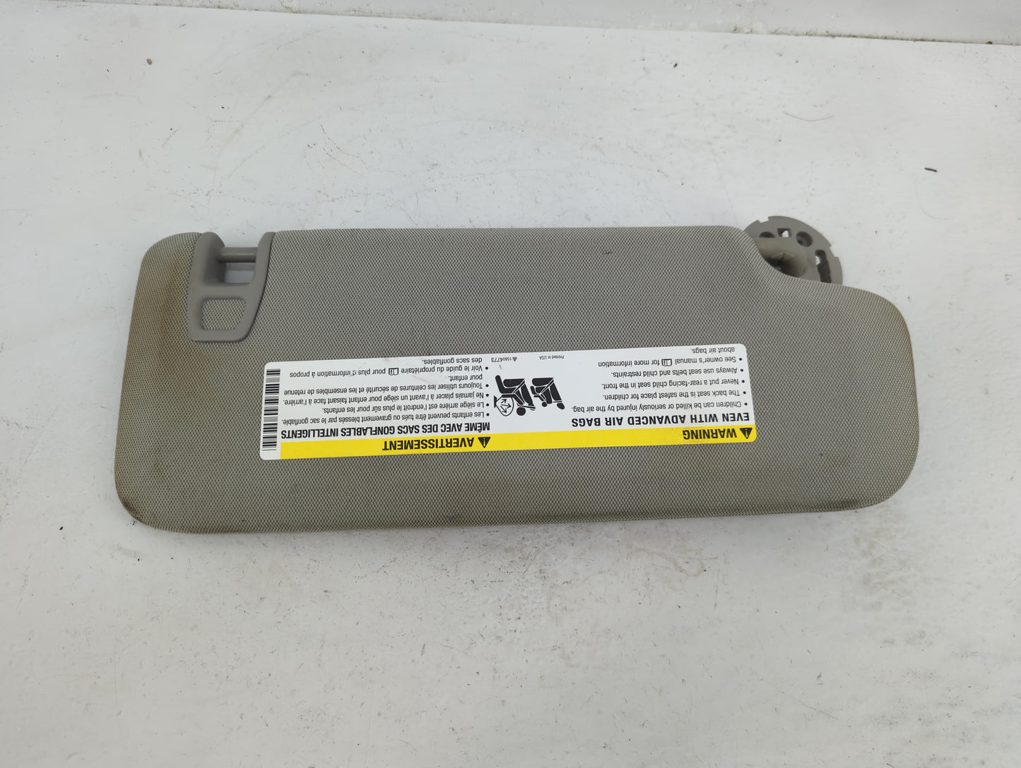 2014-2015 Cadillac Cts Sun Visor Shade Replacement Driver Left Mirror Fits Fits 2014 2015 OEM Used Auto Parts - Oemusedautop