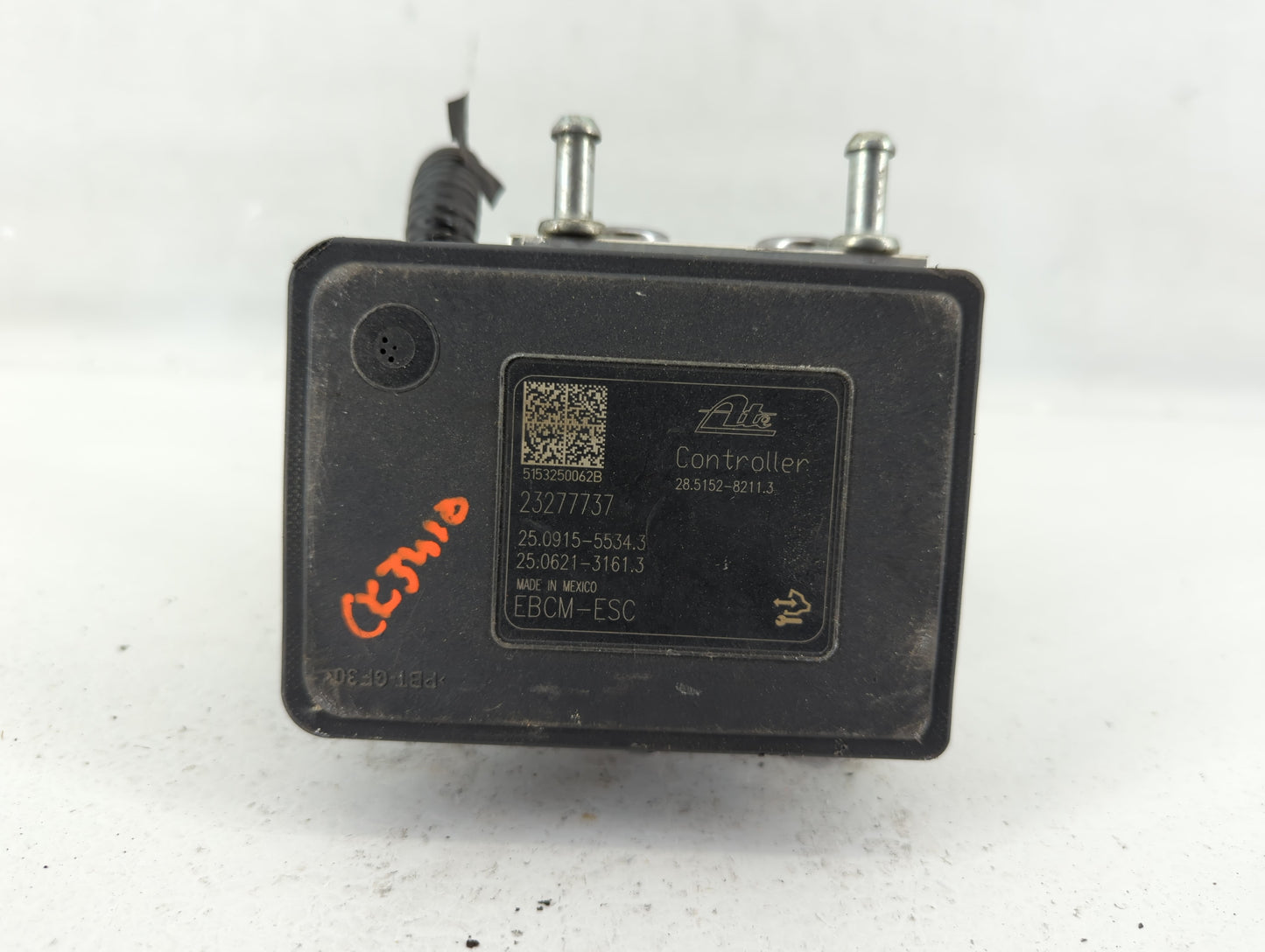 2014-2016 Cadillac Cts ABS Pump Control Module Replacement P/N:23277733 Fits Fits 2014 2015 2016 OEM Used Auto Parts - Oemus