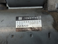 2014-2015 Cadillac Cts Car Starter Motor Solenoid OEM P/N:438000-1270 12657797 Fits OEM Used Auto Parts - Oemusedautoparts1.