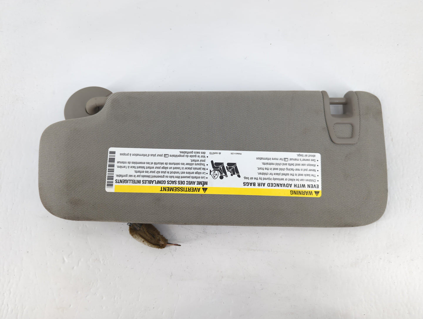 2014-2019 Cadillac Cts Sun Visor Shade Replacement Passenger Right Mirror Fits Fits 2014 2015 2016 2017 2018 2019 OEM Used A