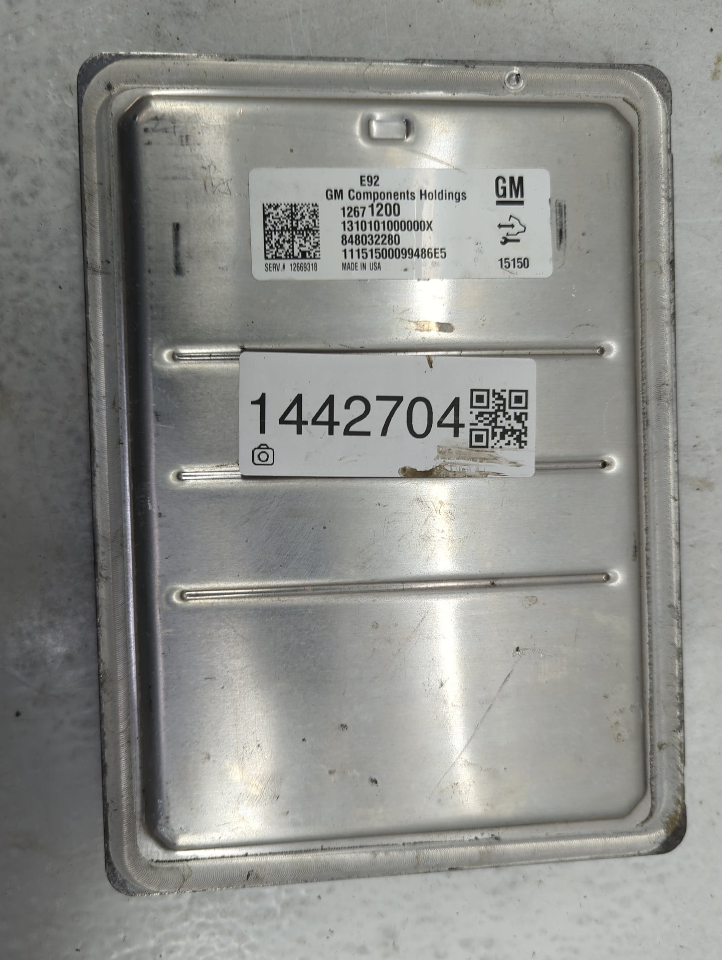 2015-2016 Cadillac Escalade PCM Engine Control Computer ECU ECM PCU OEM P/N:12671200 12669318 Fits Fits 2014 2015 2016 OEM U