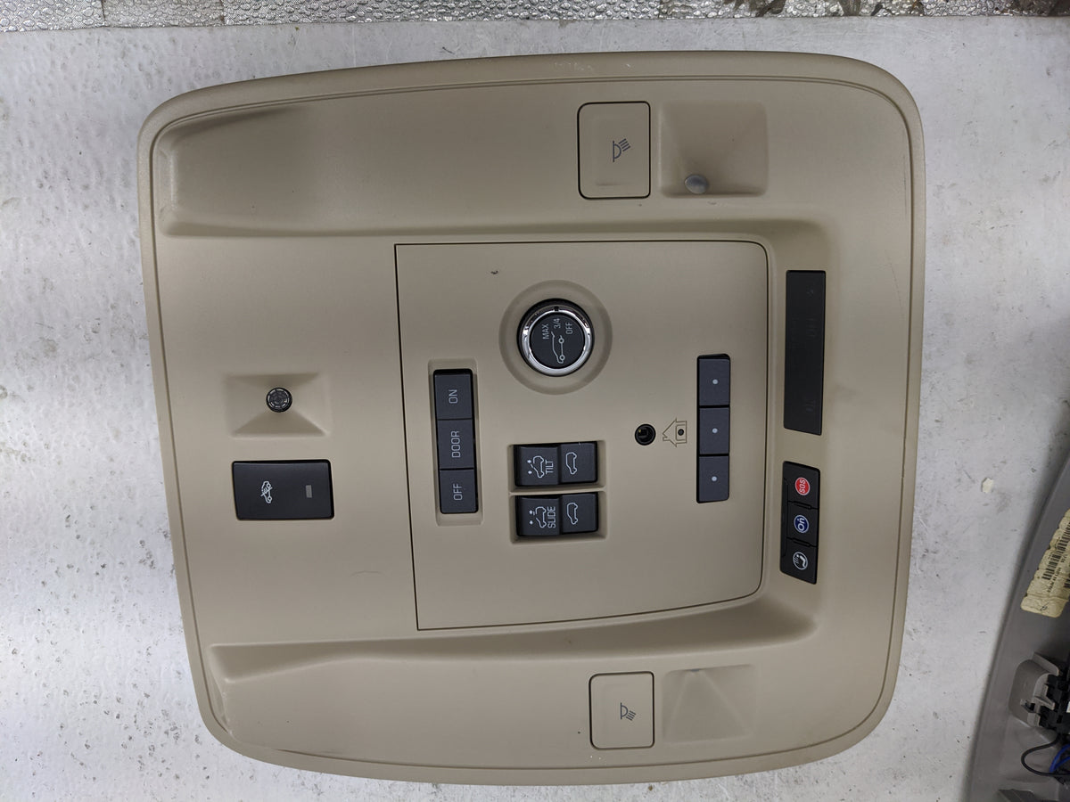 2015-2020 Cadillac Escalade Overhead Console W/rear Climate Control - Oemusedautoparts1.com