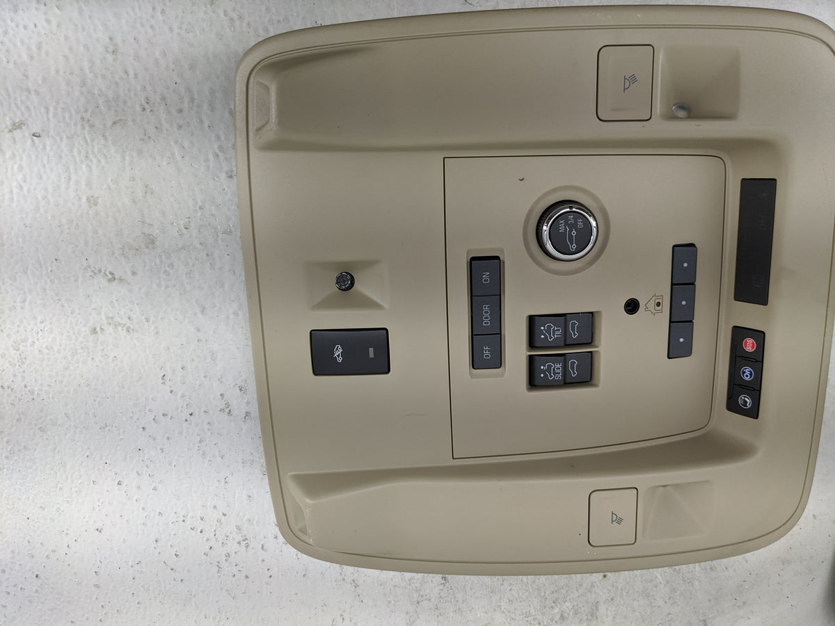 2015-2020 Cadillac Escalade Overhead Console W/rear Climate Control - Oemusedautoparts1.com