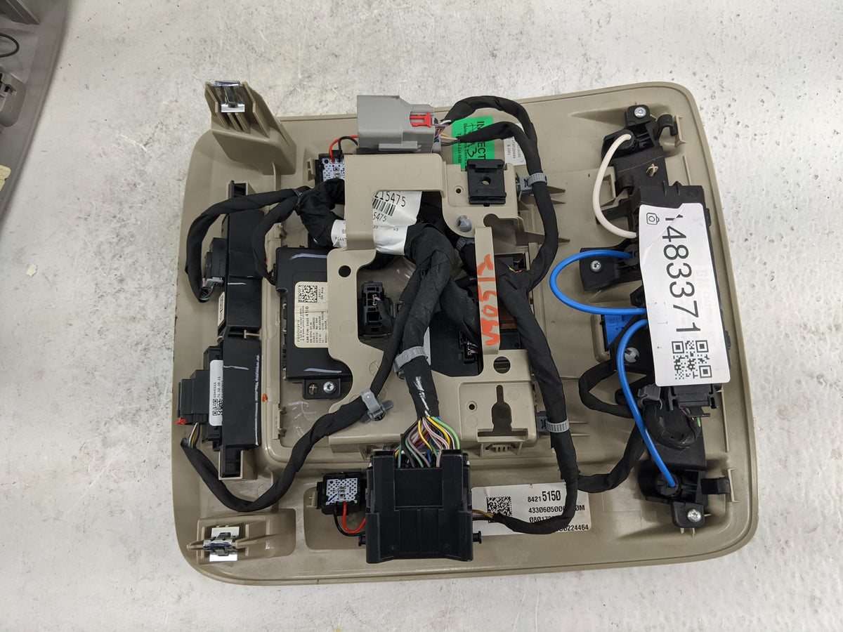 2015-2020 Cadillac Escalade Overhead Console W/rear Climate Control - Oemusedautoparts1.com