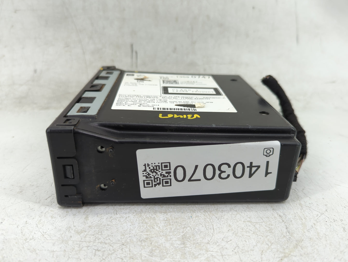 2015 Cadillac Escalade Esv Radio AM FM Cd Player Receiver Replacement P/N:654595453 13590747 Fits Fits 2013 2014 OEM Used Au
