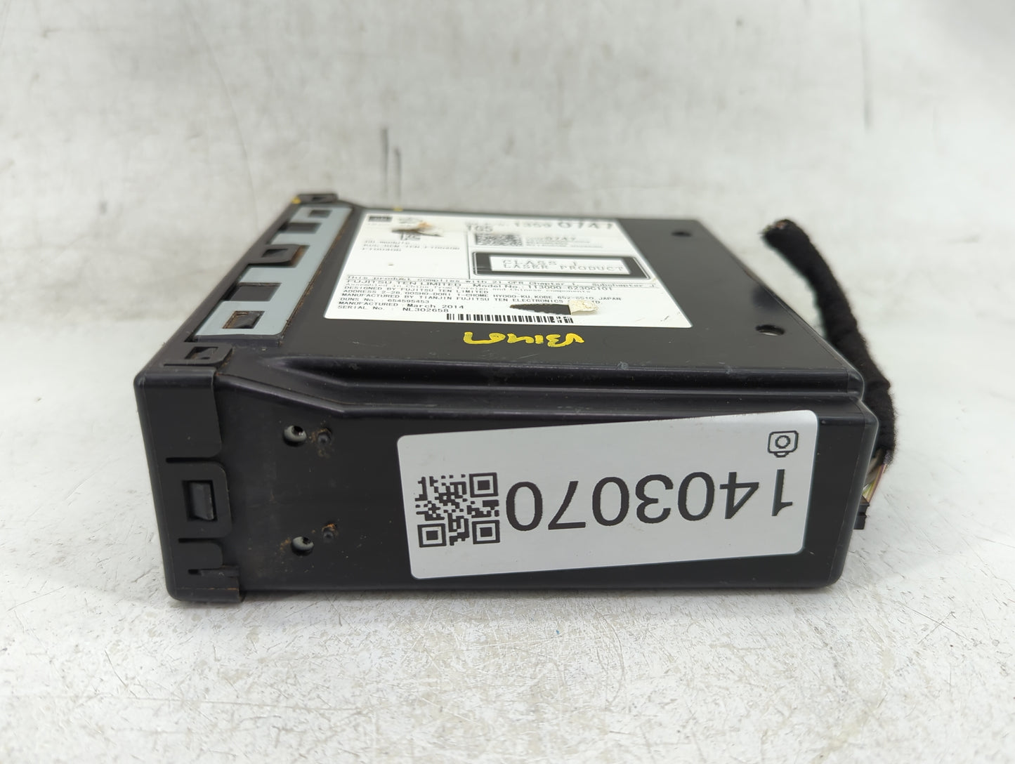2015 Cadillac Escalade Esv Radio AM FM Cd Player Receiver Replacement P/N:654595453 13590747 Fits Fits 2013 2014 OEM Used Au